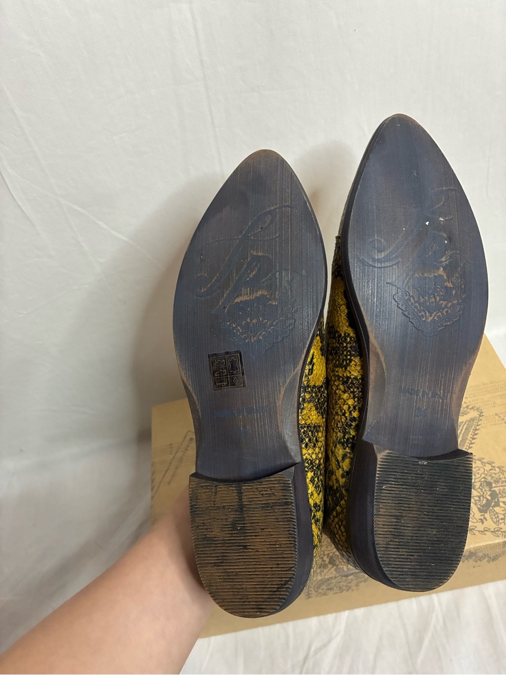 NEW. Free People Royale Flat. NEW IN BOX - Picture 6 of 8
